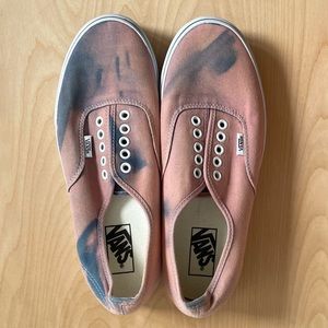 TIE-DYE VANS AUTHENTIC SIZE M9 W10.5